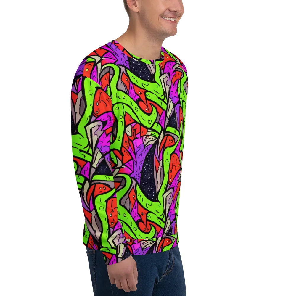 Luminous Depths on Sweatshirt — Right Front
