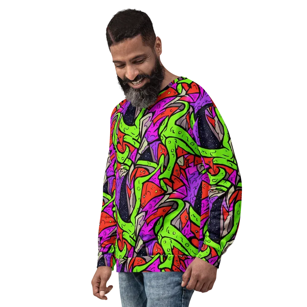 Luminous Depths on Sweatshirt — Left Front