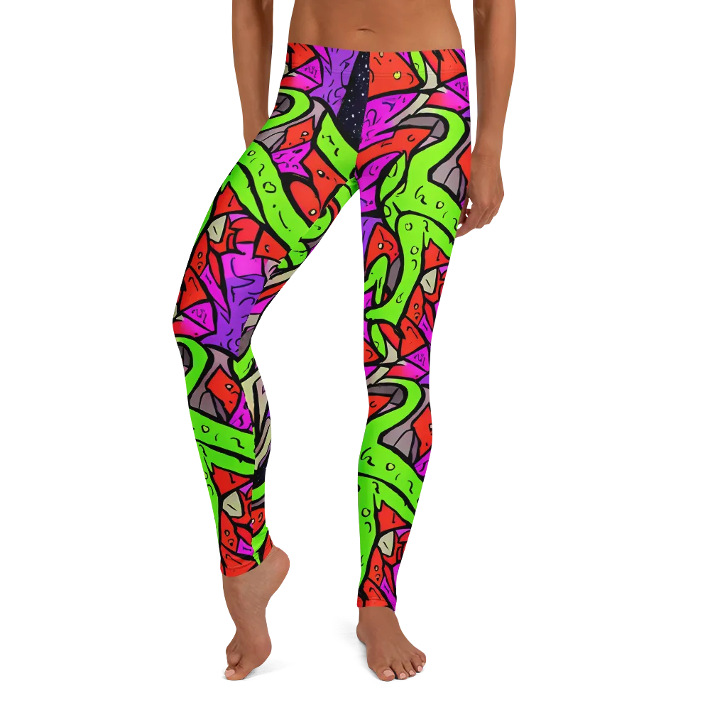 Luminous Depths on Leggings — Front