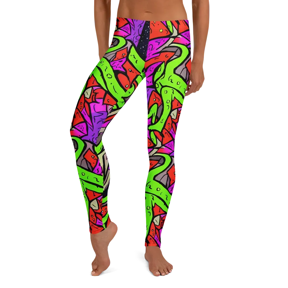 Luminous Depths on Leggings — Front