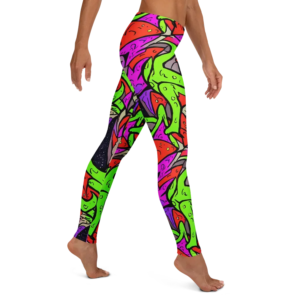 Luminous Depths on Leggings — Right