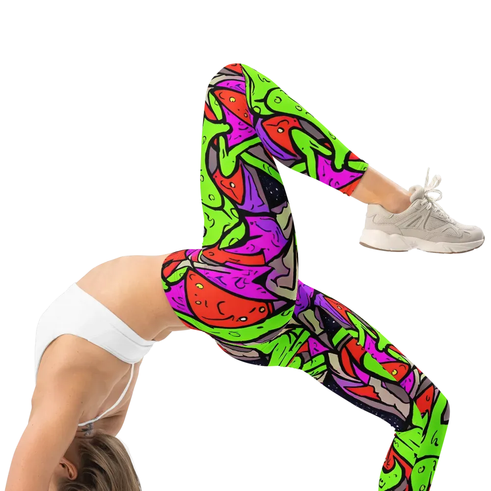 Luminous Depths on Leggings — Right