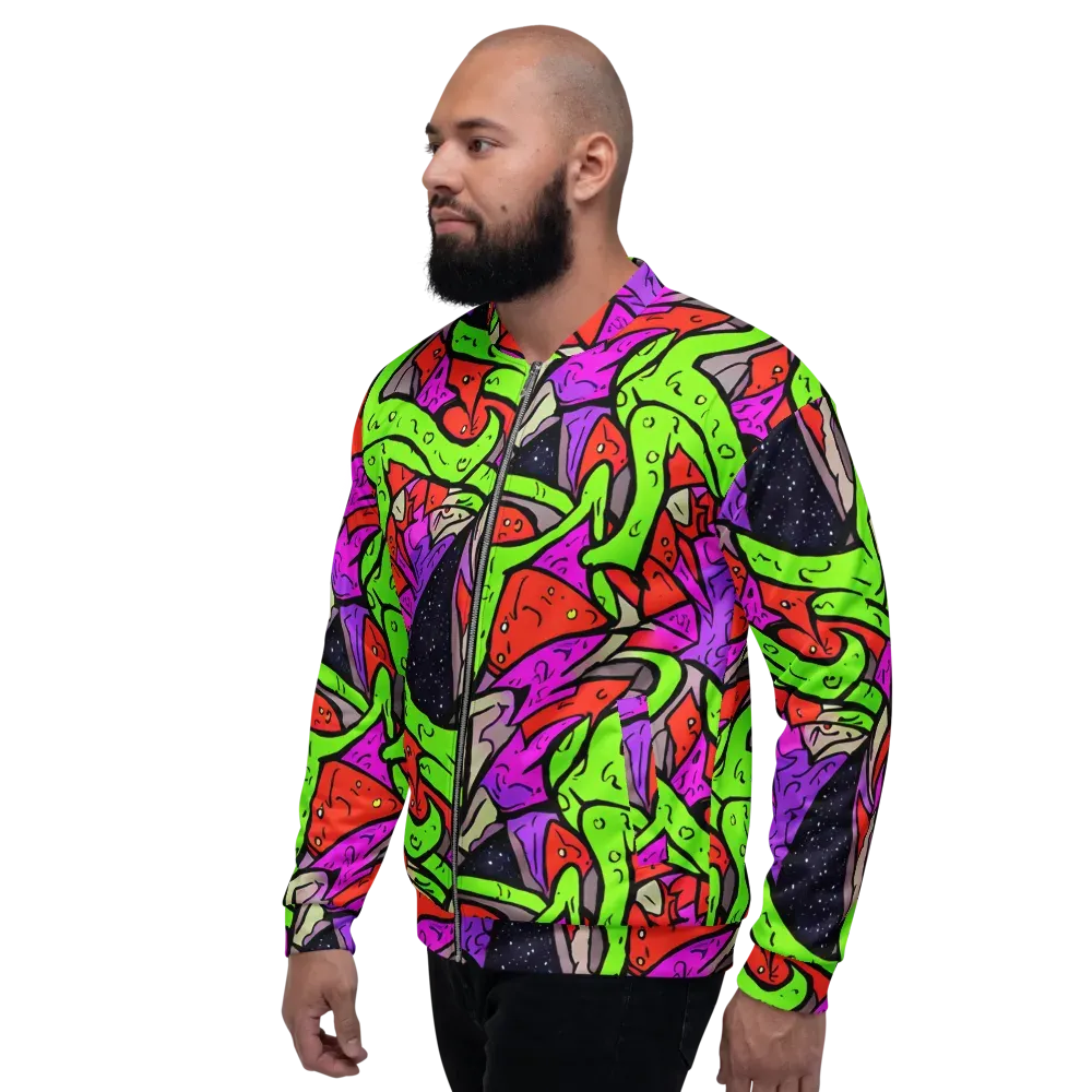 Luminous Depths on Bomber Jacket — Left