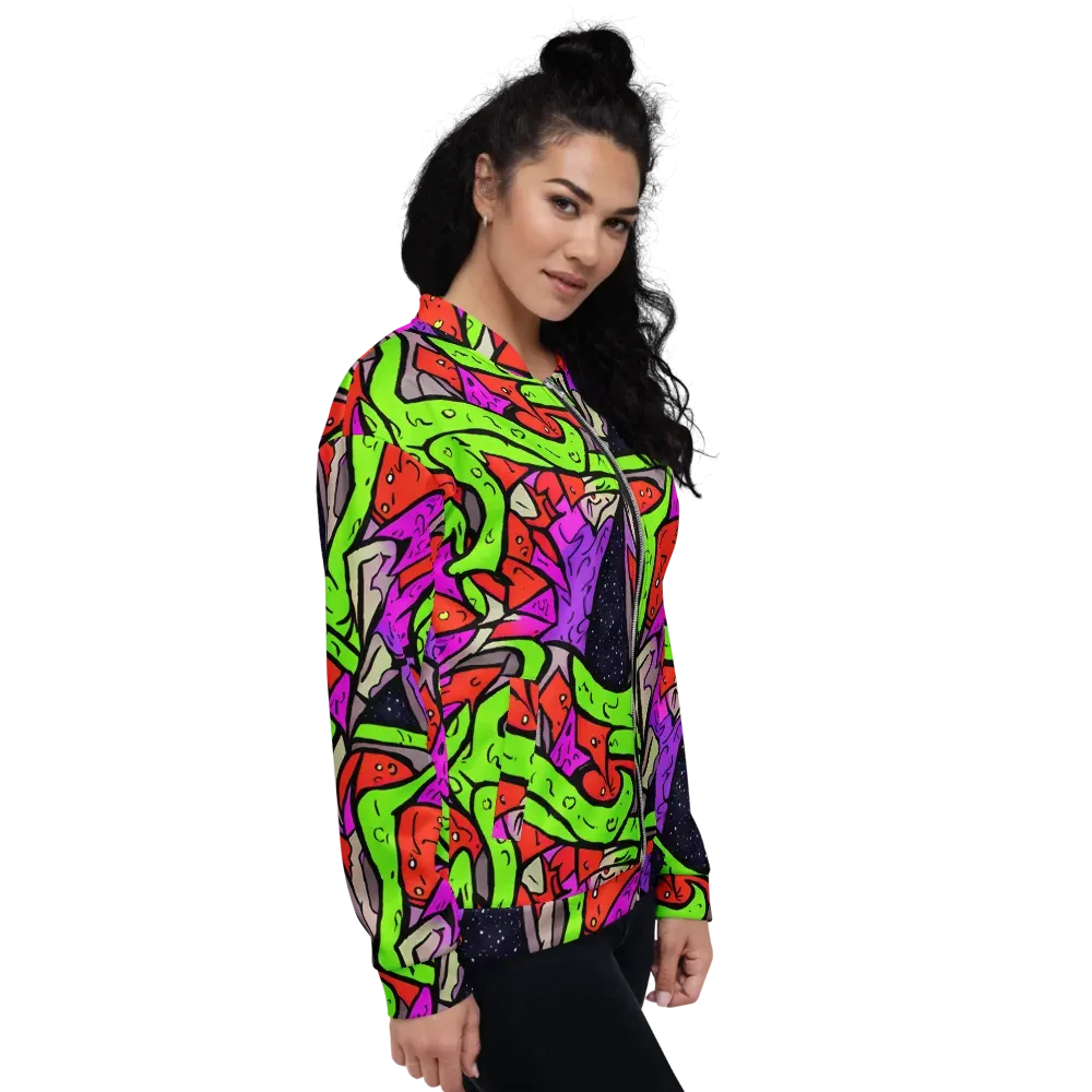 Luminous Depths on Bomber Jacket — Right