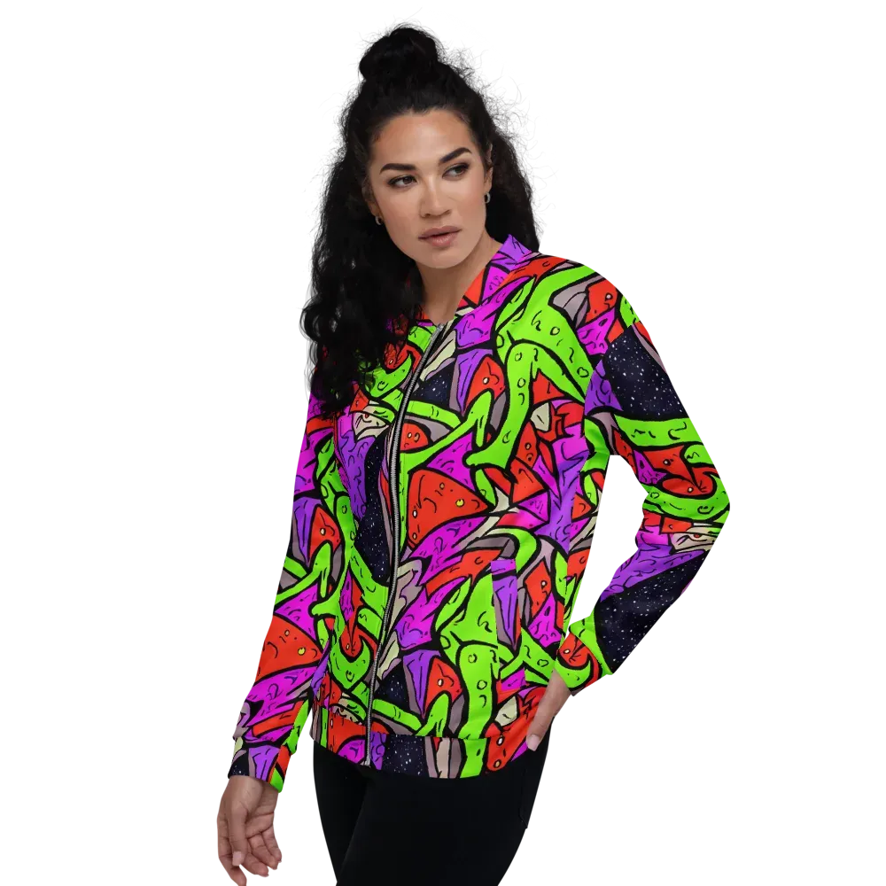Luminous Depths on Bomber Jacket — Left
