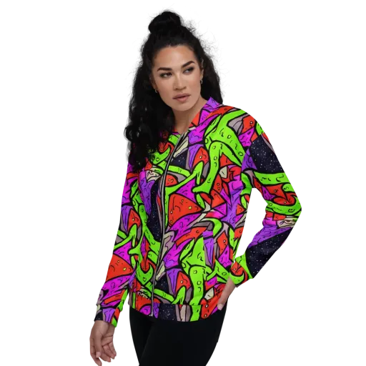 Luminous Depths on a Bomber Jacket