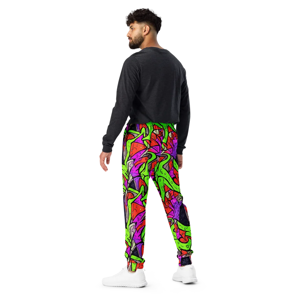 Luminous Depths on Men's Joggers — Back