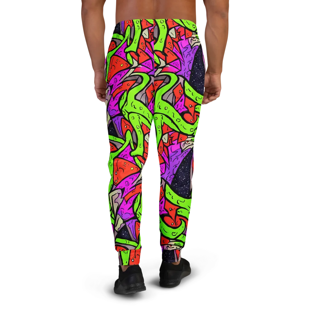 Luminous Depths on Men's Joggers — Back