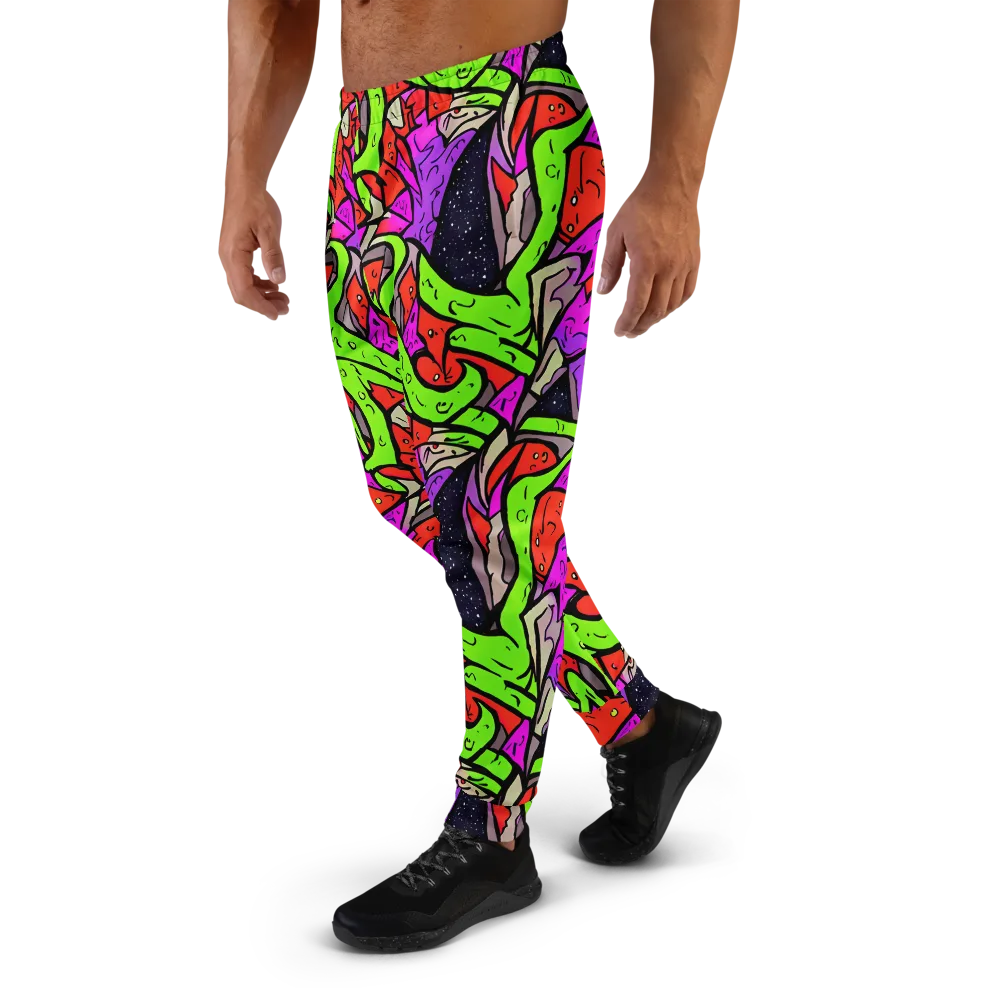 Luminous Depths on Men's Joggers — Left