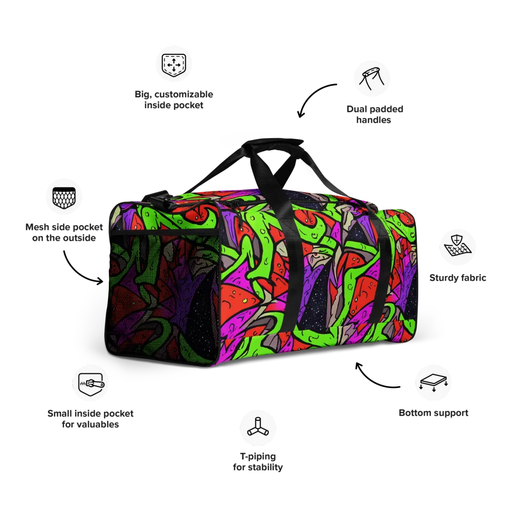 Luminous Depths on Duffle Bag — Right Front