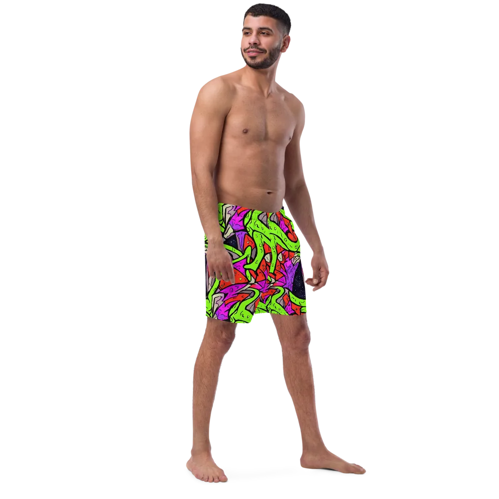 Luminous Depths on Swim Trunks — Right Front
