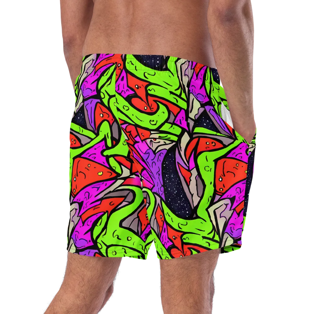 Luminous Depths on Swim Trunks — Right Back