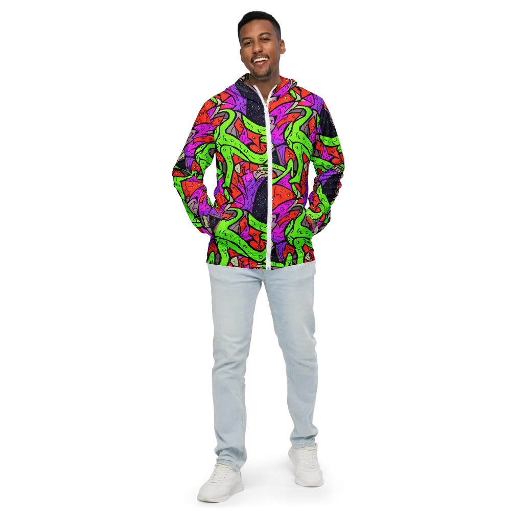 Luminous Depths on Men's Windbreaker — Front