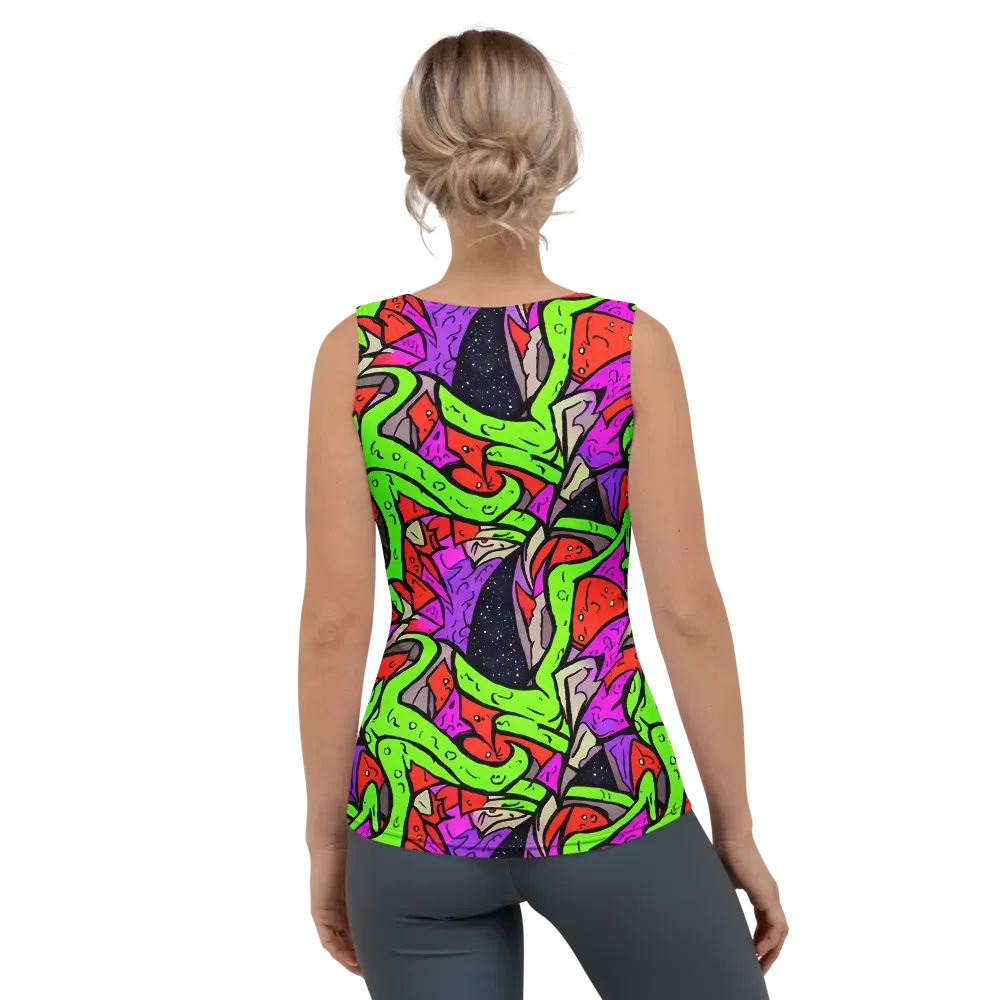 Luminous Depths on Women's Tank Top — Back