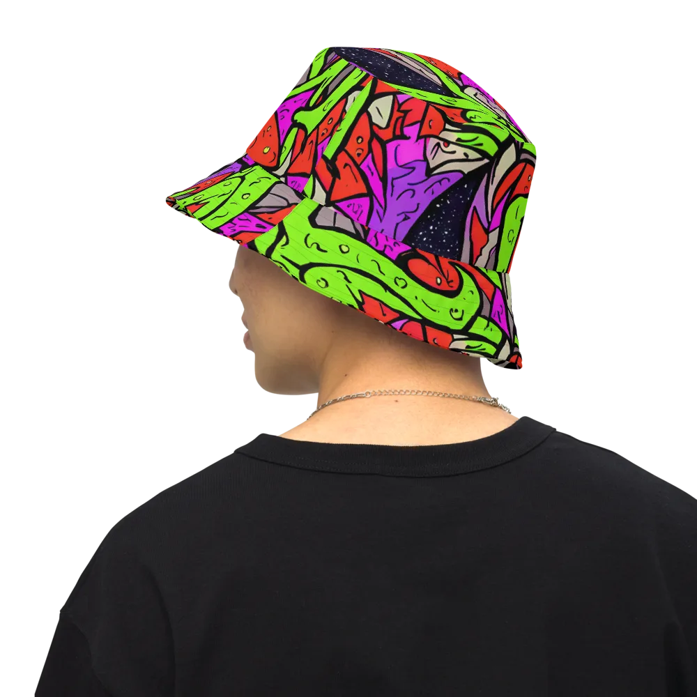 Luminous Depths on Reversible Bucket Hat — Back Inside
