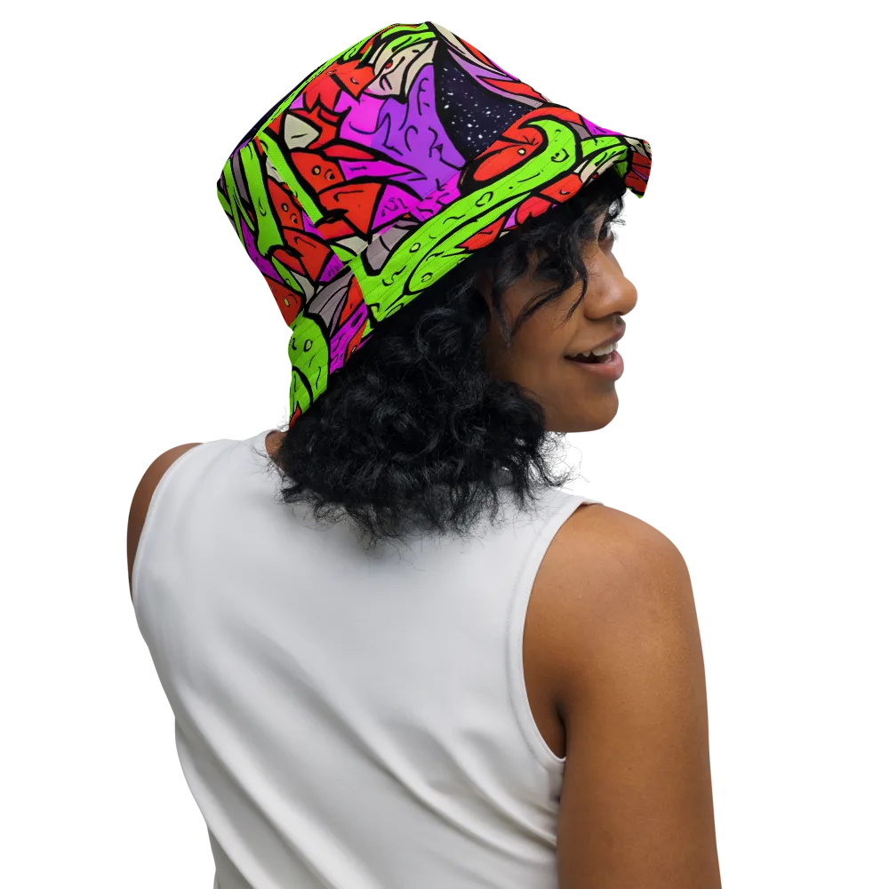 Luminous Depths on Reversible Bucket Hat — Right Outside