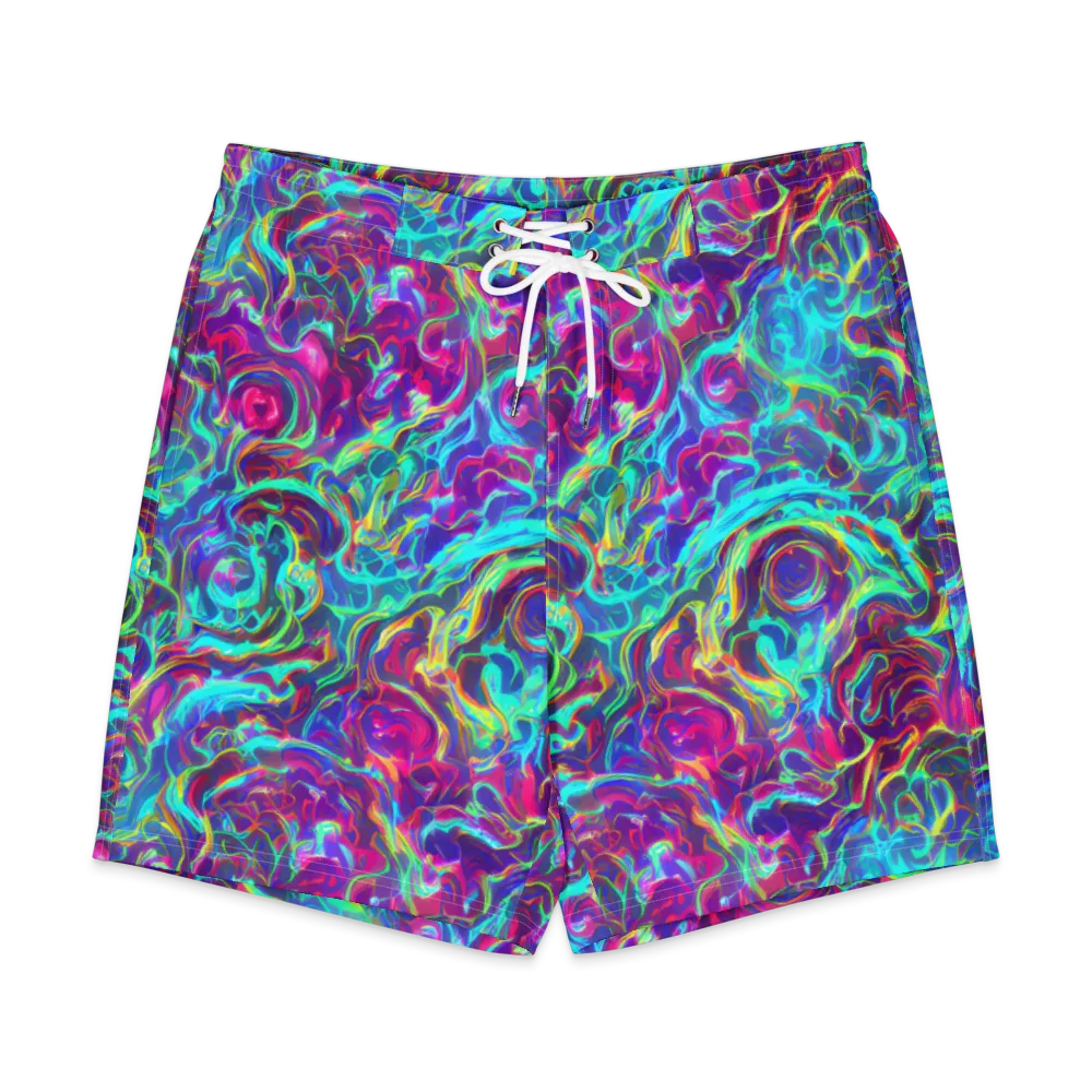 Surreal Riptide on Men's Board Shorts — Front