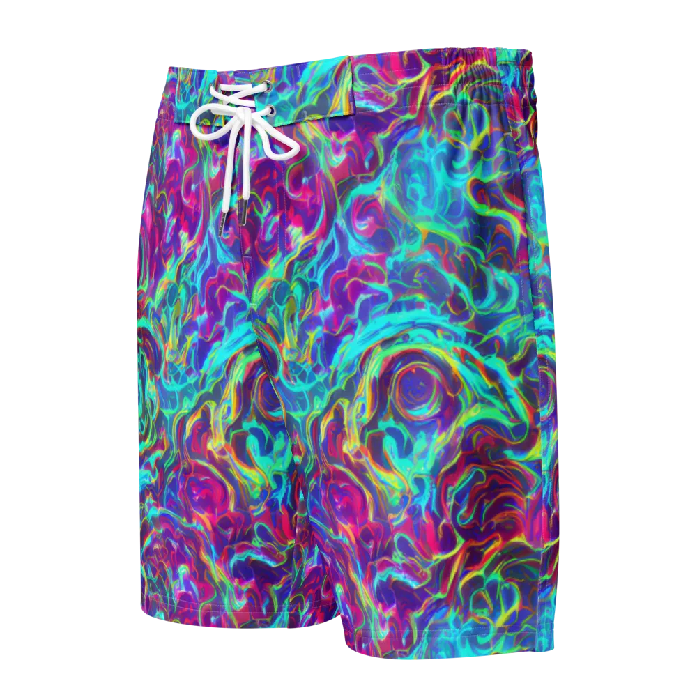 Surreal Riptide on Men's Board Shorts — Front