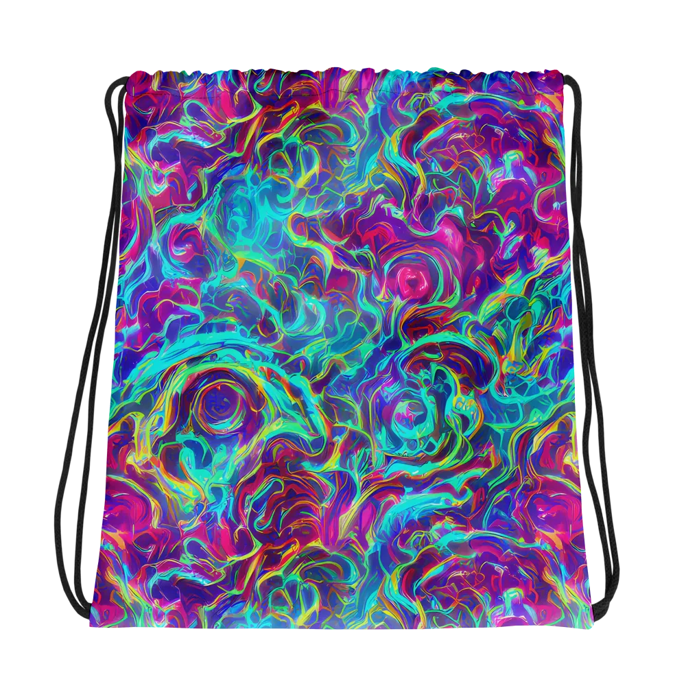 Surreal Riptide on Drawstring Bag — Photo
