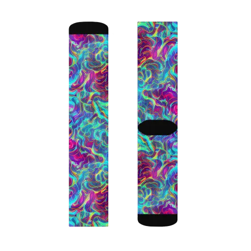 Surreal Riptide on a Socks