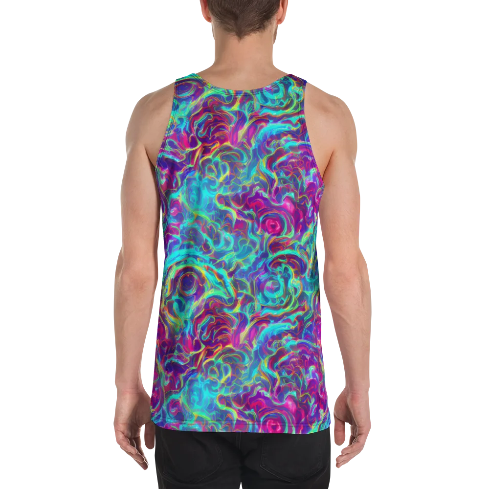 Surreal Riptide on Men's Tank Top — Back