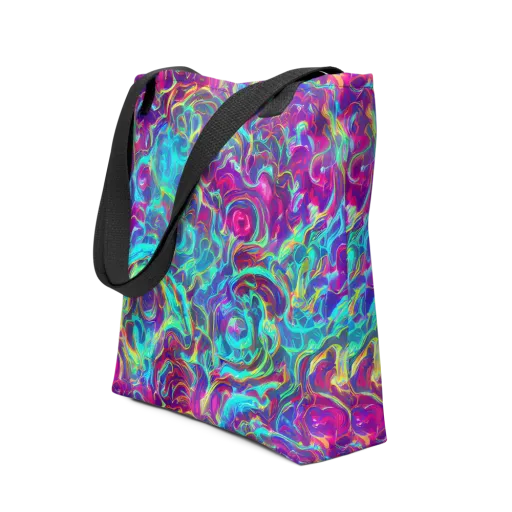 Surreal Riptide on a Tote Bag