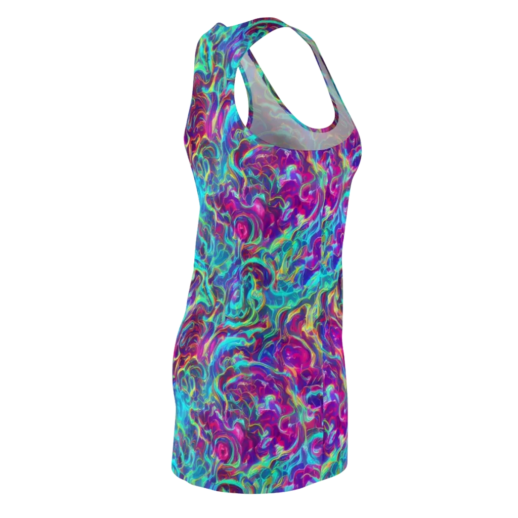 Surreal Riptide on Racerback Dress — Back Side