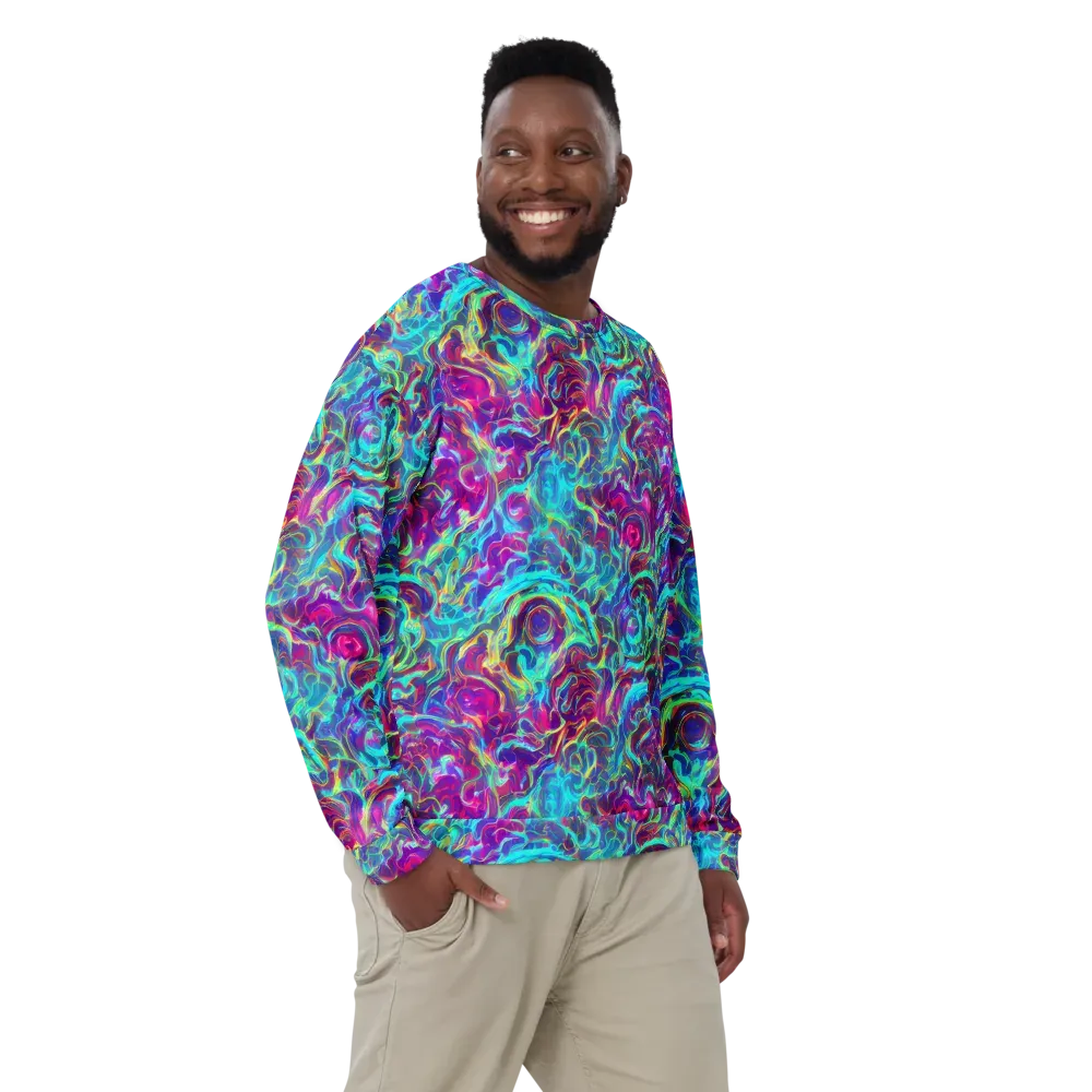 Surreal Riptide on Sweatshirt — Front