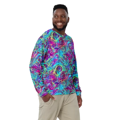 Surreal Riptide on a Sweatshirt