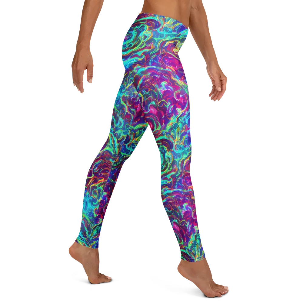 Surreal Riptide on Leggings — Right