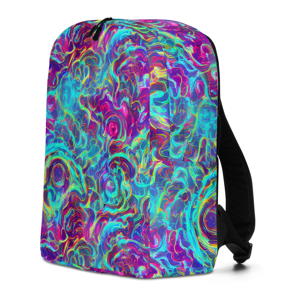 Surreal Riptide on Minimalist Backpack — Left