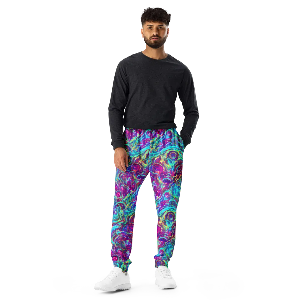 Surreal Riptide on Men's Joggers — Front