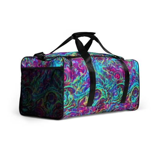 Surreal Riptide on a Duffle Bag