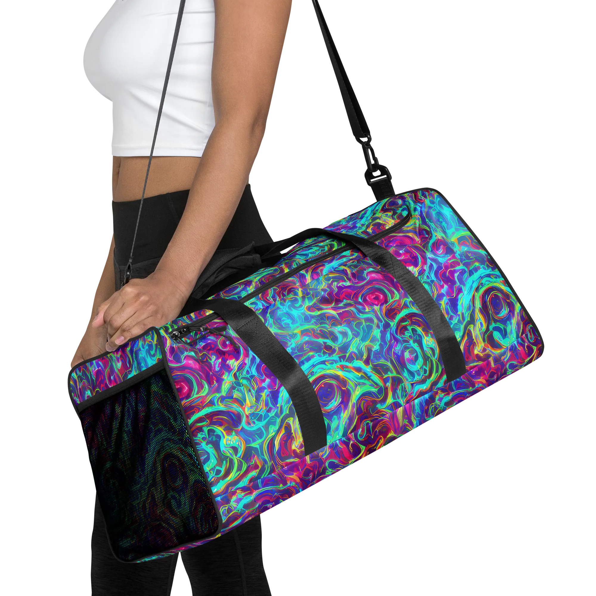 Surreal Riptide on Duffle Bag — Front