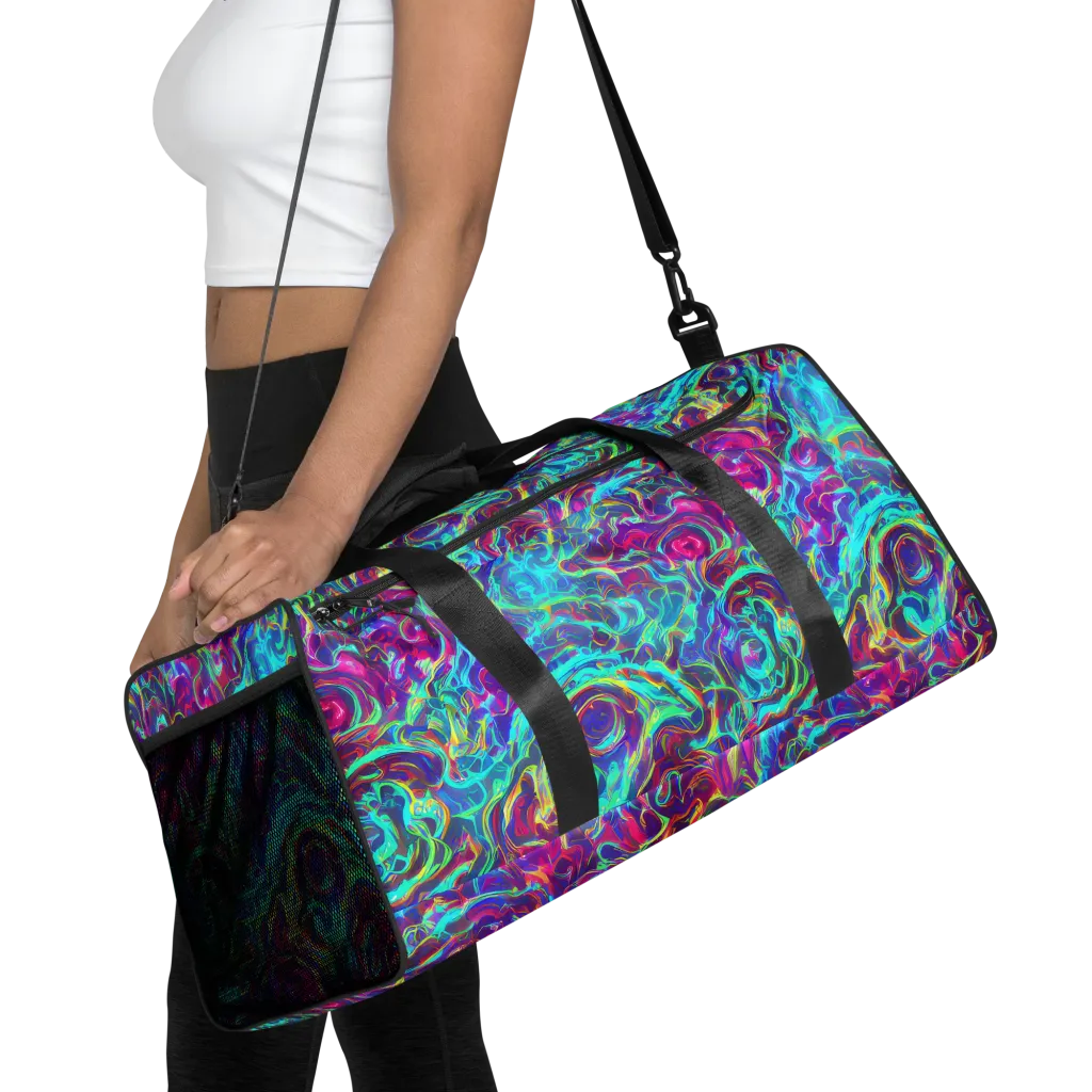 Surreal Riptide on Duffle Bag — Front