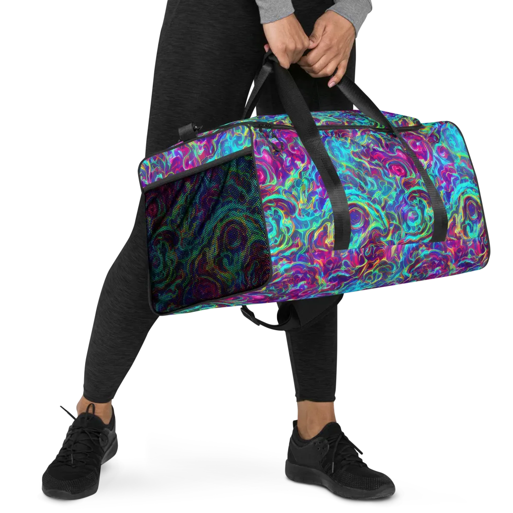 Surreal Riptide on Duffle Bag — Right Front
