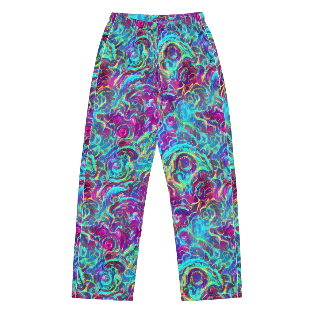 Surreal Riptide on Women's Pajama Pants — Front