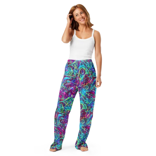Surreal Riptide on a Women's Pajama Pants