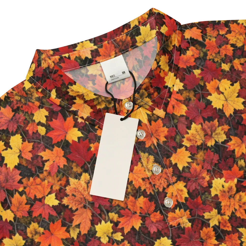 Autumn Canopy on Men's Slim Fit Polo Shirt — Product details