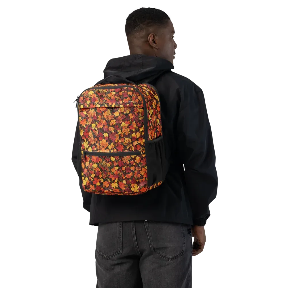 Autumn Canopy on Utility Backpack — Back