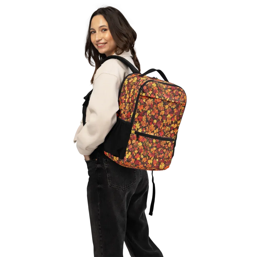 Autumn Canopy on Utility Backpack — Back