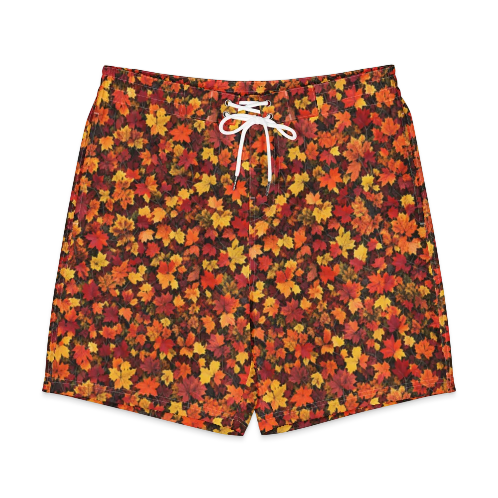Autumn Canopy on Men's Board Shorts — Front