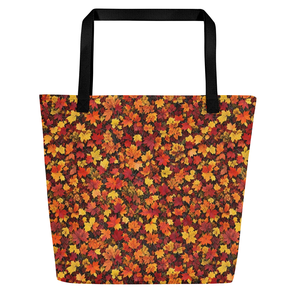 Autumn Canopy on Large Tote Bag W/ Pocket — Front