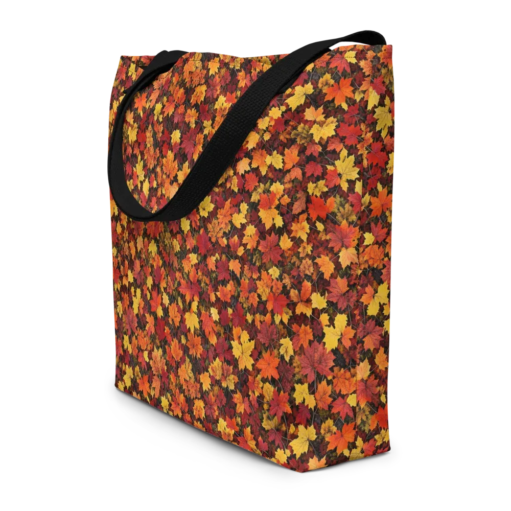 Autumn Canopy on Large Tote Bag W/ Pocket — Front