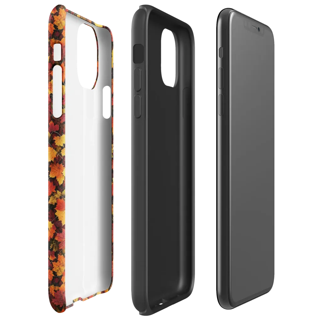 Autumn Canopy on Tough Case for iPhone® — Right