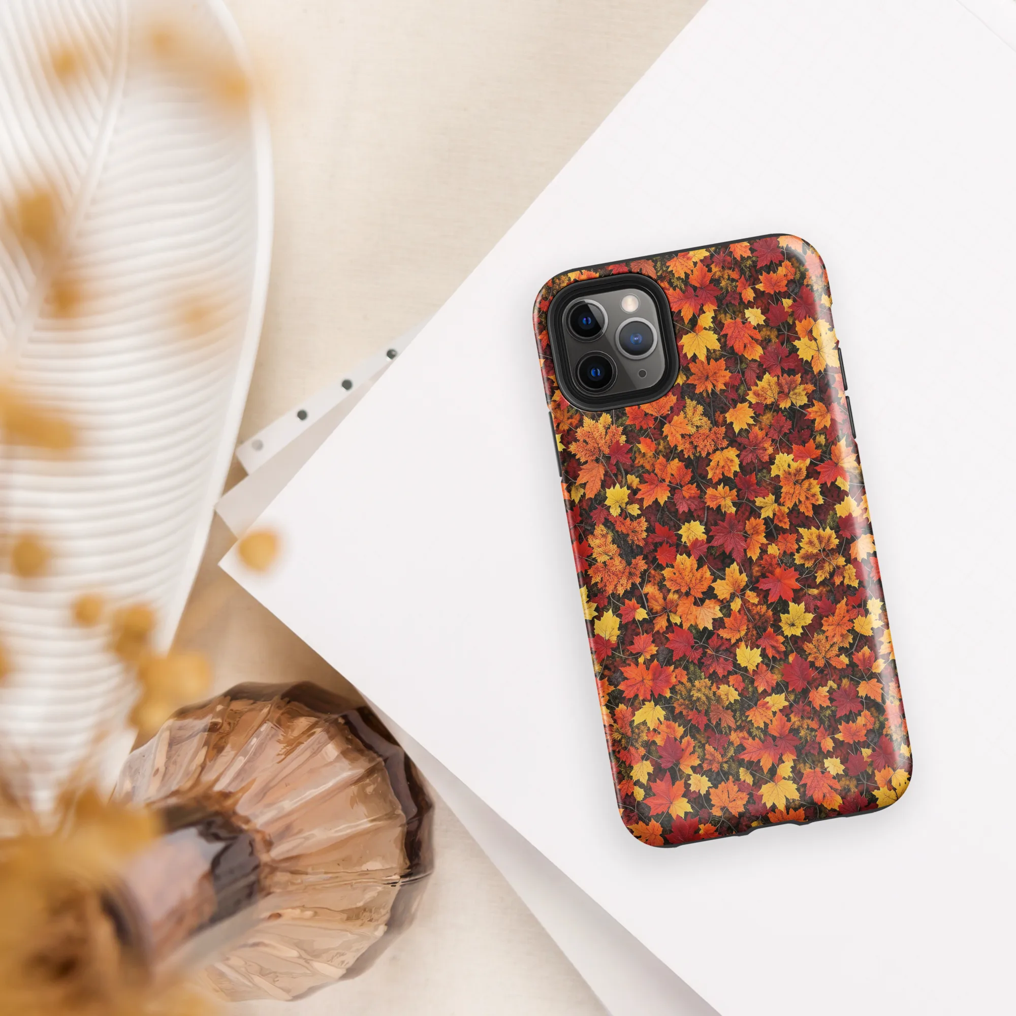 Autumn Canopy on Tough Case for iPhone® — Front