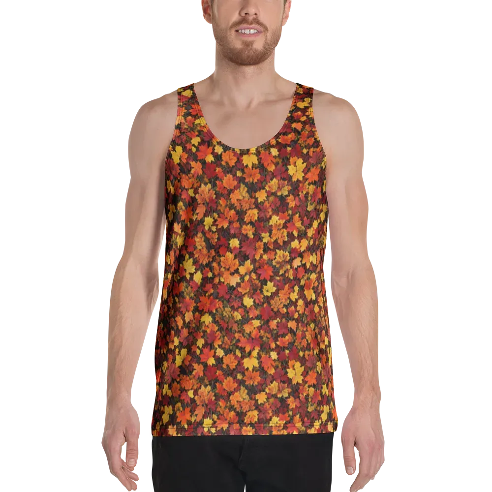 Autumn Canopy on Men's Tank Top — Front