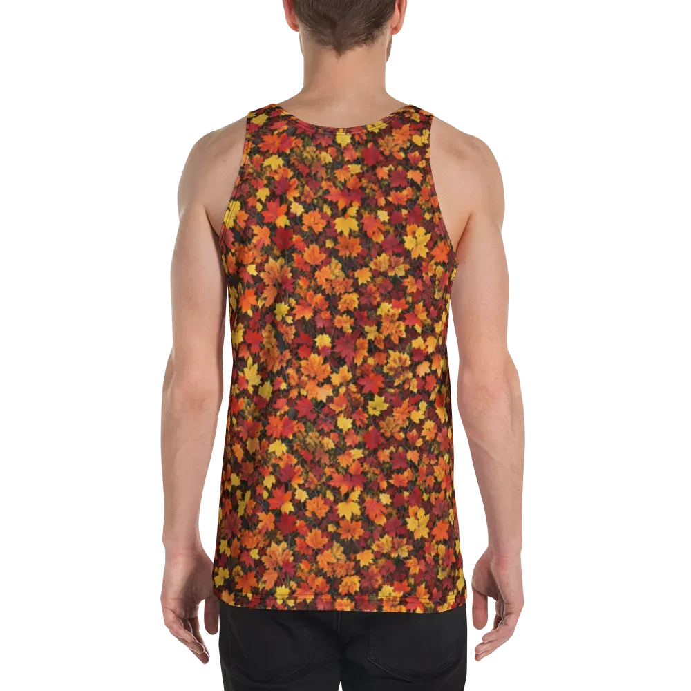 Autumn Canopy on Men's Tank Top — Back