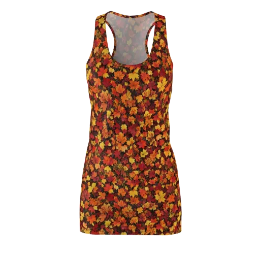 Autumn Canopy on a Racerback Dress
