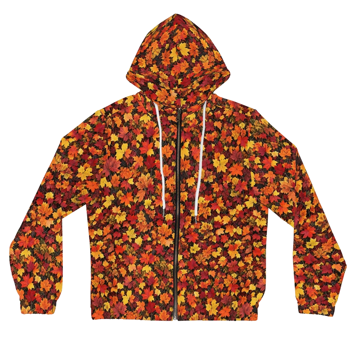Autumn Canopy on Women's Full-Zip Hoodie — Front
